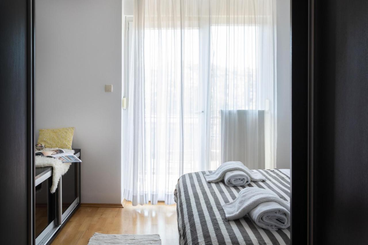 זאגרב Spacious 2Bdr Apartment With A Cute Balcony מראה חיצוני תמונה